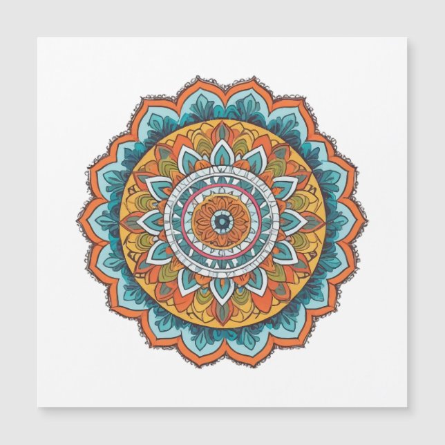 mandala of various colors (Front)