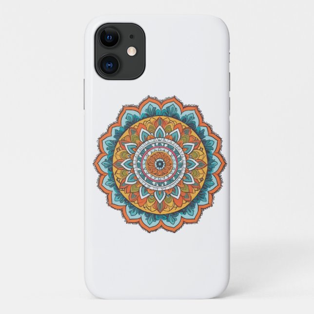 mandala of various colors Case-Mate iPhone case (Back)