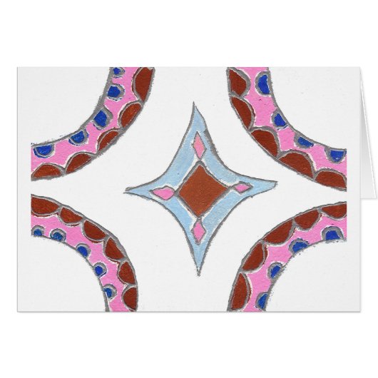 Mandala Oil Painting Art Print (Front Horizontal)