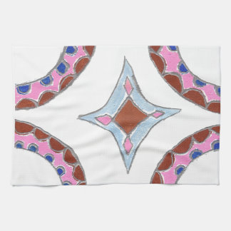 Mandala Oil Painting Art Print Kitchen Towel