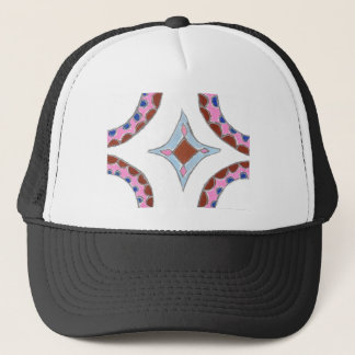 Mandala Oil Painting Art Print Trucker Hat