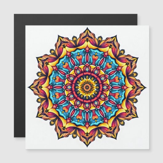 Mandala on white (Front/Back)