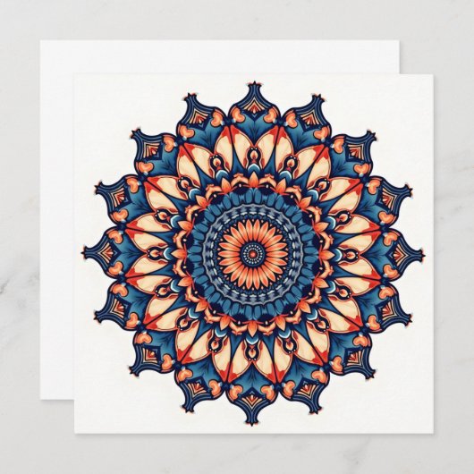 Mandala on white (Front/Back)