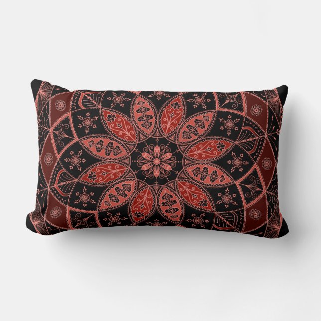 Mandala Oriental Art Pattern Design Autumn pillow (Front)