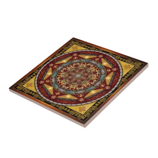 Mandala Oriental Bliss Tile (Side)