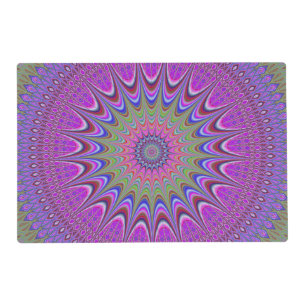 Mandala ornament placemat