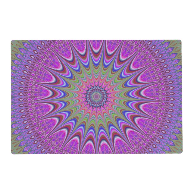 Mandala ornament placemat (Back)