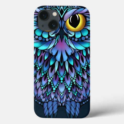 Mandala Owl iphone Case