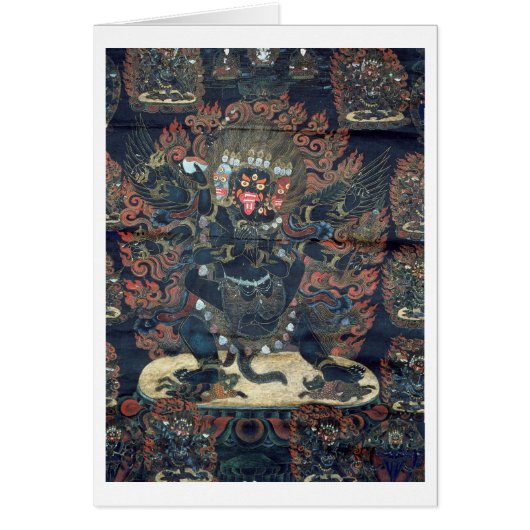 Mandala (painted parchment) (Front)