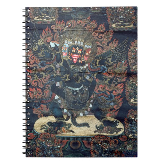 Mandala (painted parchment) notebook (Front)