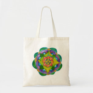 Mandala Painting Tranquility Budget Tote Bag