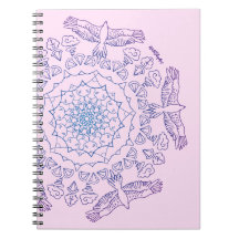 Mandala Paragliding Notebook
