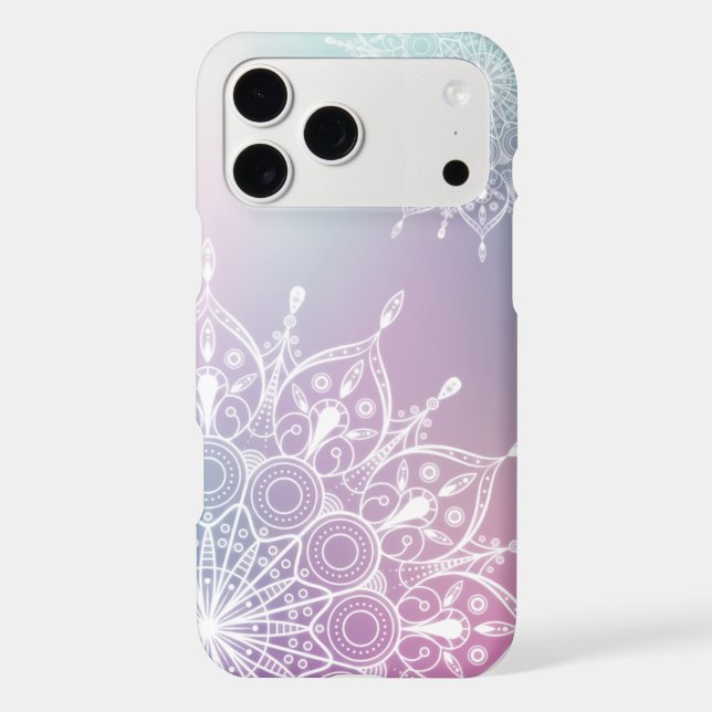 Mandala pastel iphone case (Back)