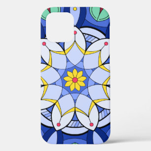 Mandala Pattern 01 iPhone 12 Pro Case