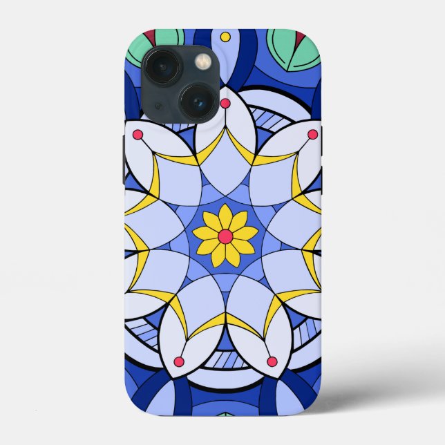 Mandala Pattern 01 Case-Mate iPhone Case (Back)