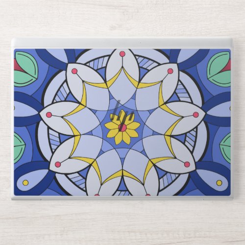 Mandala Pattern 01 HP Laptop Skin