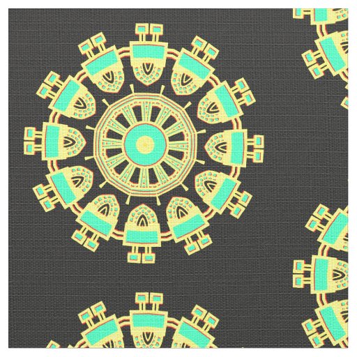 Mandala Pattern 110714(01) Fabric