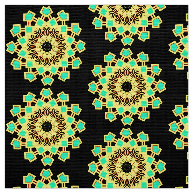 Mandala Pattern 110714(05) Fabric (Swatch)