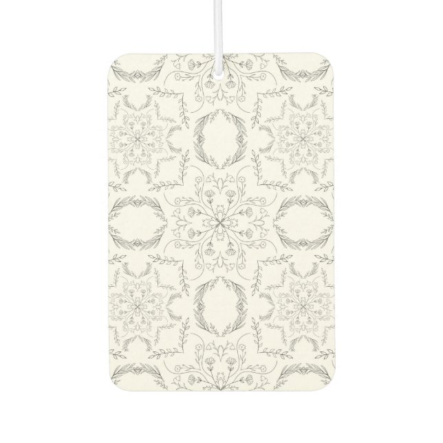 Mandala pattern air freshener (Front)