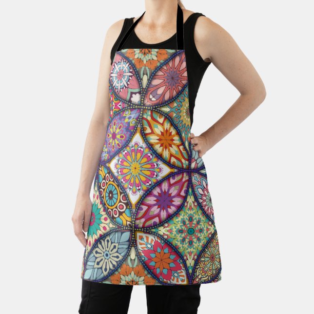 Mandala Pattern - Apron (Insitu)