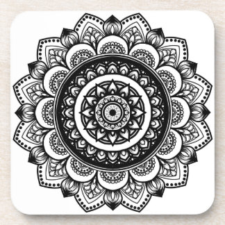 Mandala Pattern Beverage Coaster