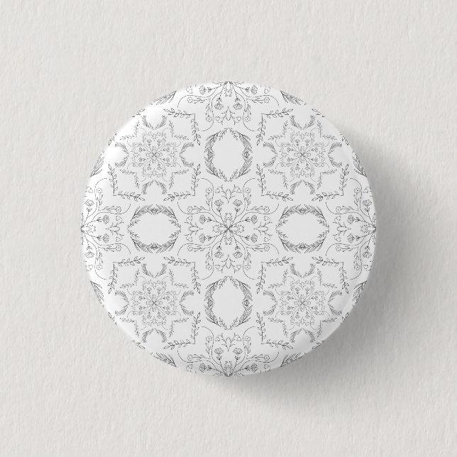 Mandala pattern button (Front)