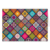Mandala pattern colourful Moroccan (Front Horizontal)