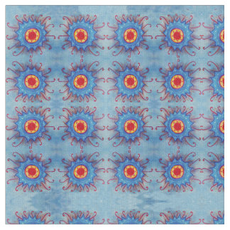Mandala Pattern Combed Cotton (56" width) Fabric