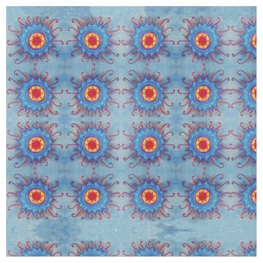 Mandala Pattern Combed Cotton (56" width) Fabric