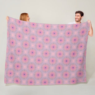 Mandala Pattern Fleece Blanket