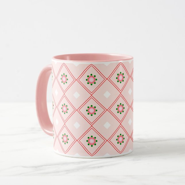 Mandala Pattern Mug (Front Left)