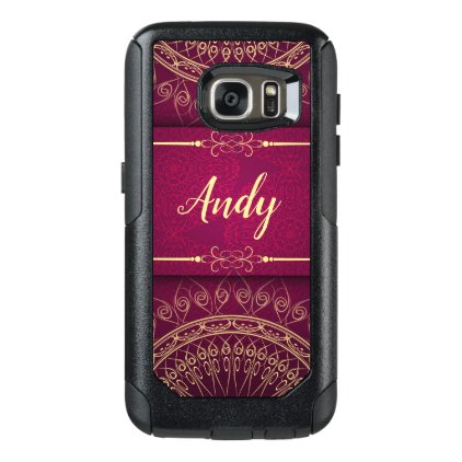 Mandala pattern OtterBox samsung galaxy s7 case