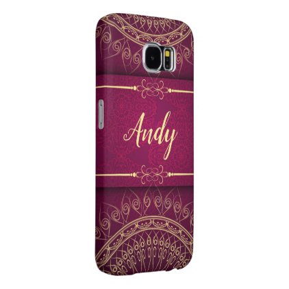 Mandala pattern samsung galaxy s6 case