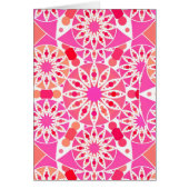Mandala pattern, shades of pink and coral (Front)
