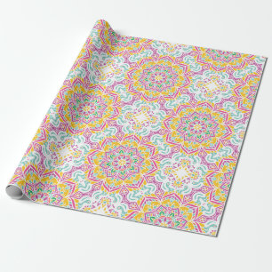 Mandala Pattern Wrapping Paper