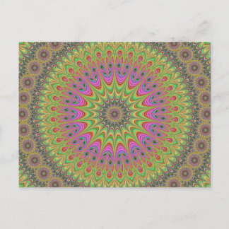 Mandala Postcard