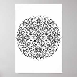 Mandala poster 