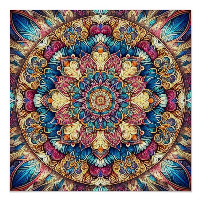 Mandala Poster (Front)