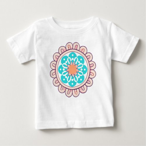 mandala pull cake  baby T_Shirt