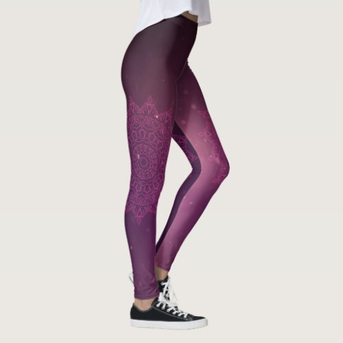 Mandala purple LEGGINGS