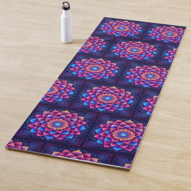 Mandala Purple Yoga Mat (In Situ)