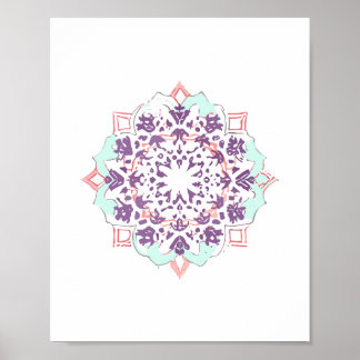 mandala push flash poster