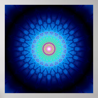 Mandala Quasar 1 Poster