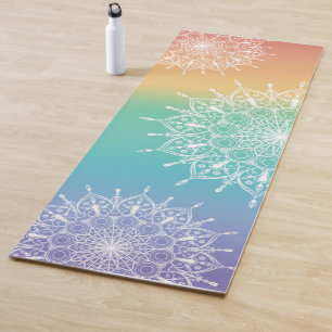 Mandala Rainbow Yoga Mat