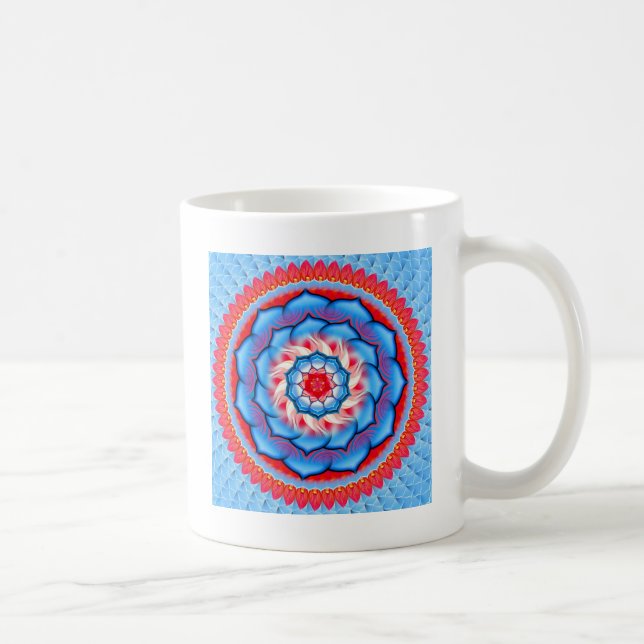 Mandala Rosette Coffee Mug (Right)