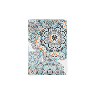 Mandala round design | Orient style Passport Holder