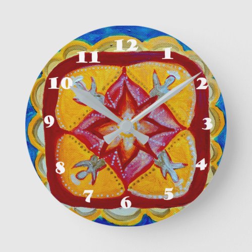 Mandala Round Medium Wall Clock