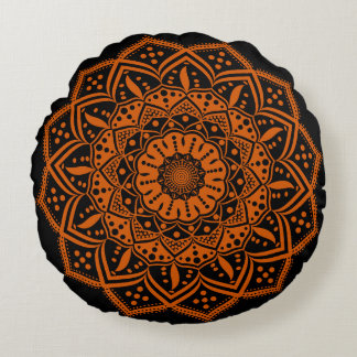 Mandala Round Pillow