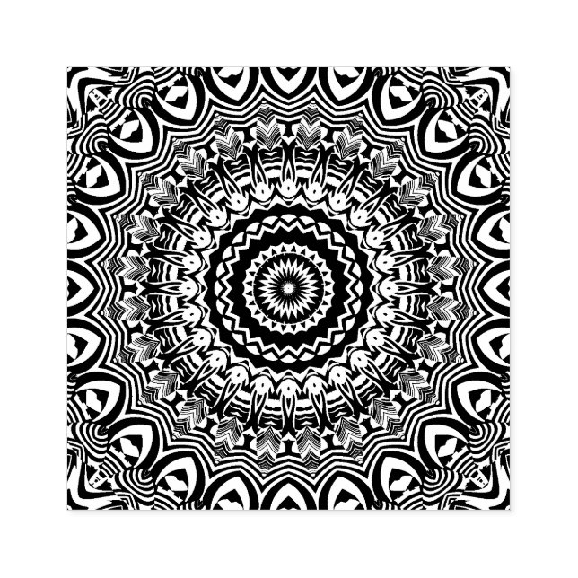 Mandala Rubber Stamp (Imprint)