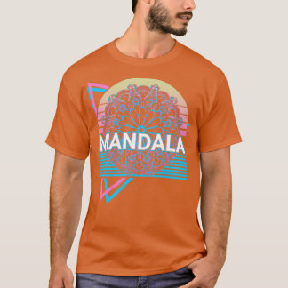 Mandala Sacred Geometry Prana Retro Gift T-Shirt